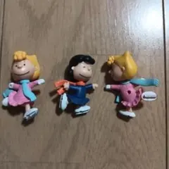 スヌーピー カプセルトイ ３体セット　台座なし