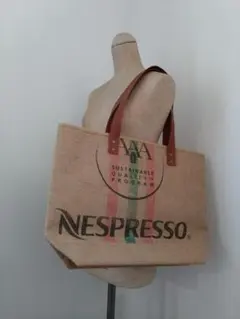 ネスプレッソ トートバッグ ジュートバッグ コーヒー豆　 麻袋