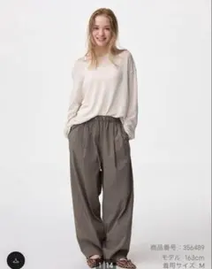 GU バレルレッグプルオンパンツXL