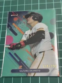 topps finest NPB 岡本和真　199シリ