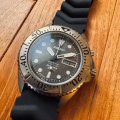 SEIKO 5M63-0B40 セイコー ダイバー キネティック チタン 美品