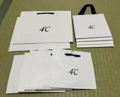4℃ ショップ袋 ショッパー まとめ売りのサムネイル