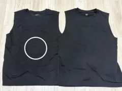 UNIQLO AIRism タンクトップ メンズLサイズ 2枚セットのサムネイル