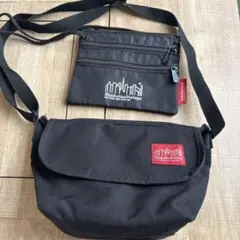 Manhattan Portage ブラック ショルダーバッグセット売り