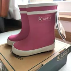 AIGLE　ベビーレインブーツ長靴　FR19（12-12.5cm）新品未使用