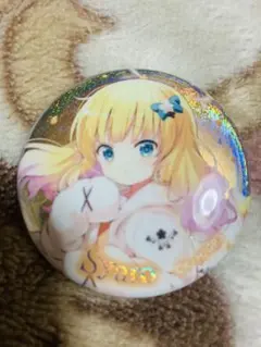 [稀少品] ごちうさ　マルイ　シャロ　缶バッジ　レア ご注文はうさぎですか? ごちうさ OIOI レア入りブラインド缶バッジ