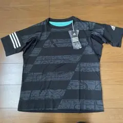 横浜Fマリノス採用adidas ブラック グラフィック　プラシャツL