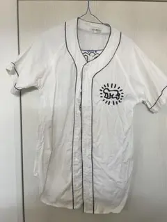 Lサイズ ボタンアップシャツ ホワイト