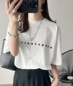 CLASSICAL ELF ロゴTシャツ ホワイト