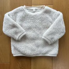 無印良品　ボア　フリース トレーナー 80 アウトドア　子供服