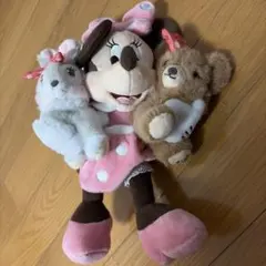 ユニベスティーズ エイン ラビット＆ミニー＆プリン ぬいぐるみ