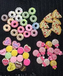 デコレーションパーツセット（スイーツ・動物ほか）