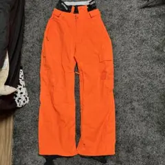 QUIKSILVER スノーボードパンツ オレンジ　防寒着　スノボー　スキー