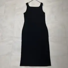SHEIN DAZY シーイン ノースリーブ リブ ロング ワンピース XL