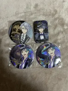 ツイステ 缶バッジ とるモ フロイド アズール