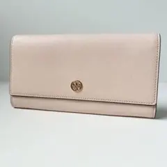 【極美品】TORY BURCH 長財布 エマーソン ライトピンク