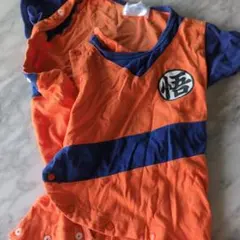 ドラゴンボールZ ロンパース 悟空 道着風