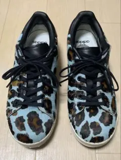アディダス スタンスミス レオパード柄 スカイコア ハラコ 26cm