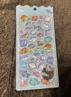 ボンボンドロップシール　海水魚　水族館