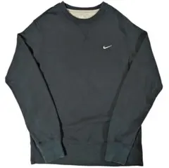 00s NIKE ナイキ　スウェット トレーナー　L ブラック 黒 セットアップ