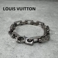 LOUIS VUITTON ブレスレット チェーン 喜平 プレート ID コリエ - メルカリ