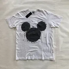 希少レア【DISNEY別注】ミッキーマウス スプラッシュミッキーTシャツ　M