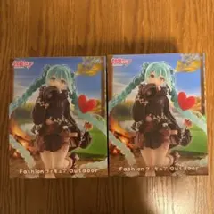 初音ミク Fashion フィギュア Outdoor ２個セット