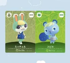 amiiboカード　ミッチェル、スピカ