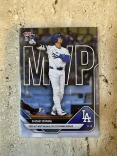 2025 Topps NOW 大谷翔平 MVP受賞記念カード 新品未使用のサムネイル