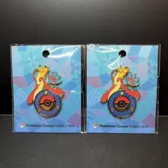 ポケモンセンター　カナザワ　ロゴピンズ　限定品①⑦