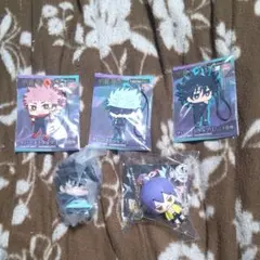 呪術廻戦グッズ、シャーマンキングラバーマスコット5個セット