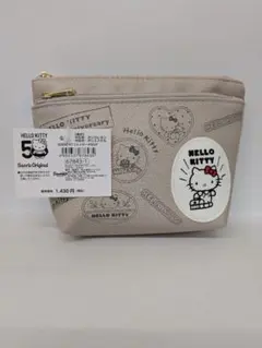 郵便局限定　HELLO KITTY 50th Anniversaryポーチ