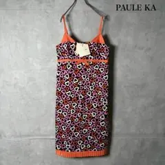 タグ付　PAULE KA ハート柄 キャミワンピース　38 N3451のサムネイル