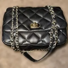 OPAQUE.CLIP　キルティング2WAYバッグ　ブラック