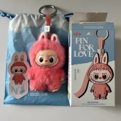 POP MART 正規品 ラブブ PIN FOR LOVE イニシャル N