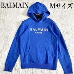 美品✨ バルマン ショートパーカー フーディー ホワイト コットン M 