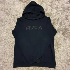 RVCA ブラック フード付きパーカー Lサイズ