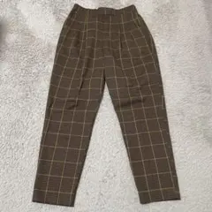 グローバルワーク チェックパンツ