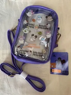 【4月まで販売】香港ディズニーランド キャラクター バッグ 紫