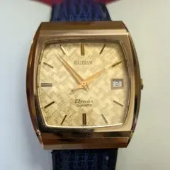 【美品】 WALTHAM ウォルサム　Dynax 　クオーツ　メンズ