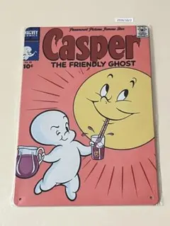 レトロ看板 キャスパー CASPER ブリキ看板