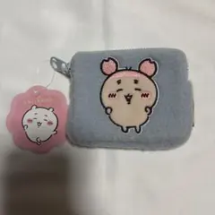 ちいかわ　ふわふわミニポーチ　古本屋カニちゃん