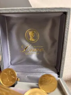 カフスボタンとネクタイピンのセット