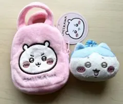 ちいかわ てのひらバッグ＆ハチワレ ミニプラがまぐち