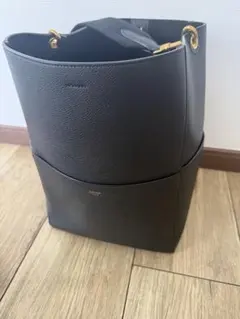 【美品】CELINE サングル バケット ブラック レシート付松屋銀座購入