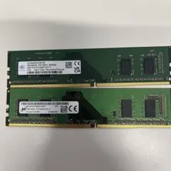 デスクトップ用メモリ 4GB DDR4×2枚組 計8GB