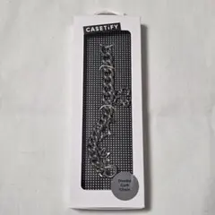 CASETiFY Doodle Curb Chain シルバー