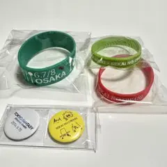 SEKAI NO OWARI ラバーバンド 缶バッジ