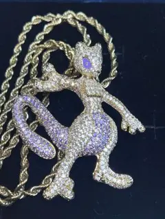 ICEBLINGミュウツー ネックレス ゴールド　ブリンブリンのサムネイル