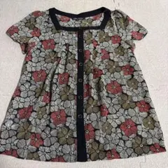LAURA ASHLEY 花柄 ブラウス ベスト サイズ11のサムネイル